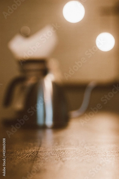 Obraz Coffee Shop - Blurred background
