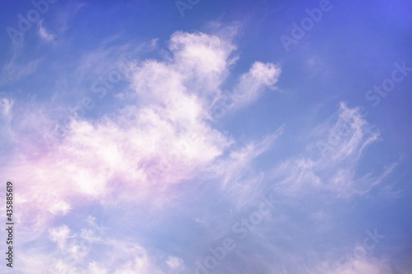 Obraz blue sky with clouds