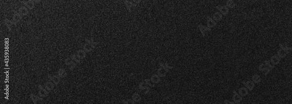 Fototapeta Panorama of Black rubber pads texture and background seamless