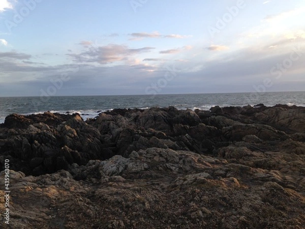 Obraz sunset on the coast