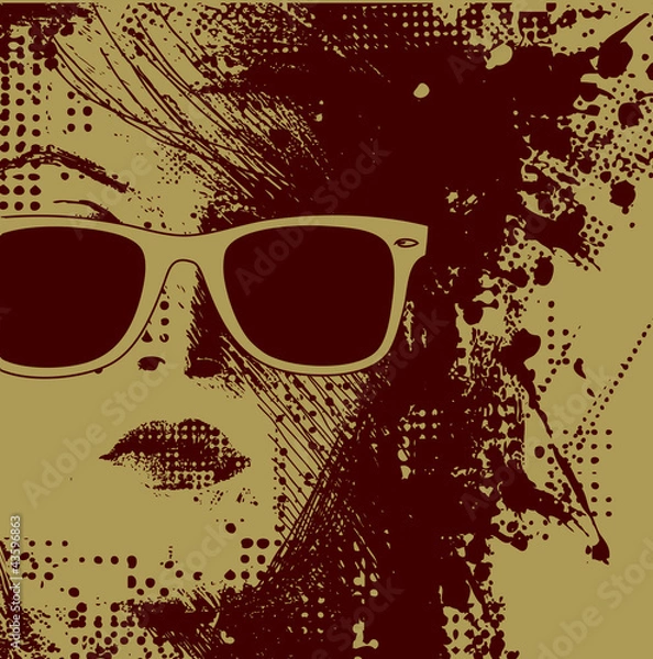 Obraz Women in sunglasses