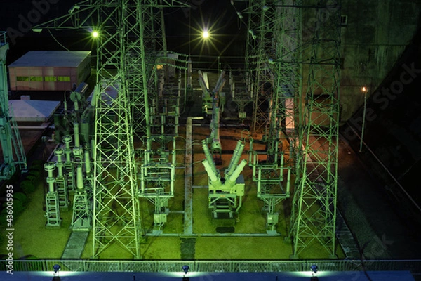 Fototapeta 水力発電所