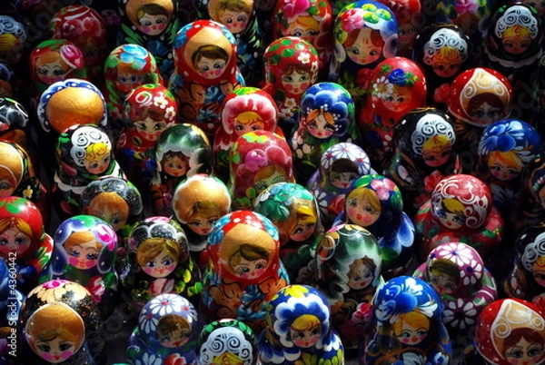 Obraz russian wooden toy