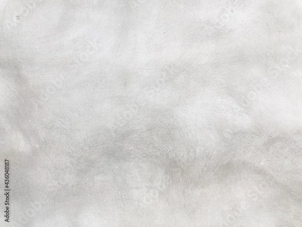 Fototapeta Modern raw grunge cement wall. Loft style of concrete house or building wall. Softness gray cement wall surface for background structure work.Polished cement wall.