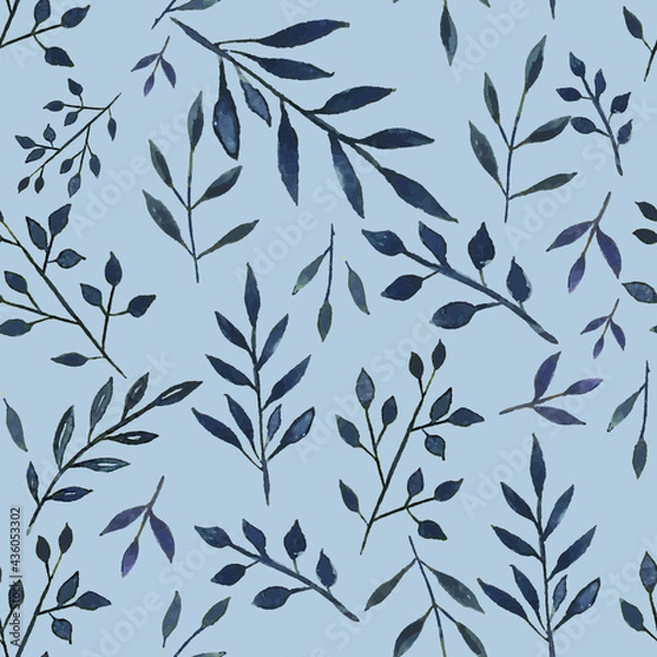 Obraz Floral seamless pattern vector 