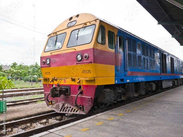 Obraz Thai locomotive