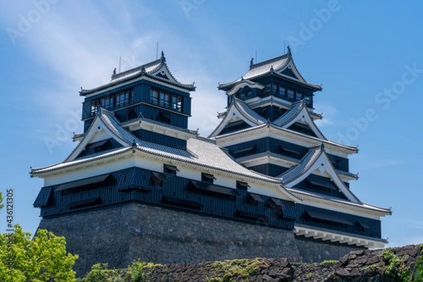 Obraz 復旧中の熊本城_熊本県熊本市