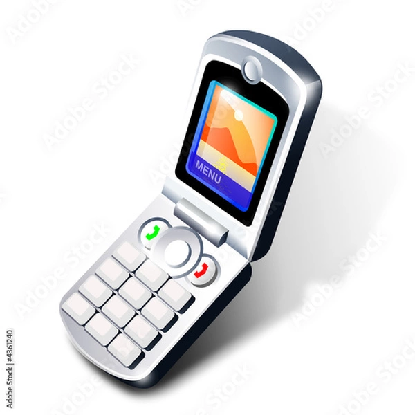Fototapeta Simple expand phone