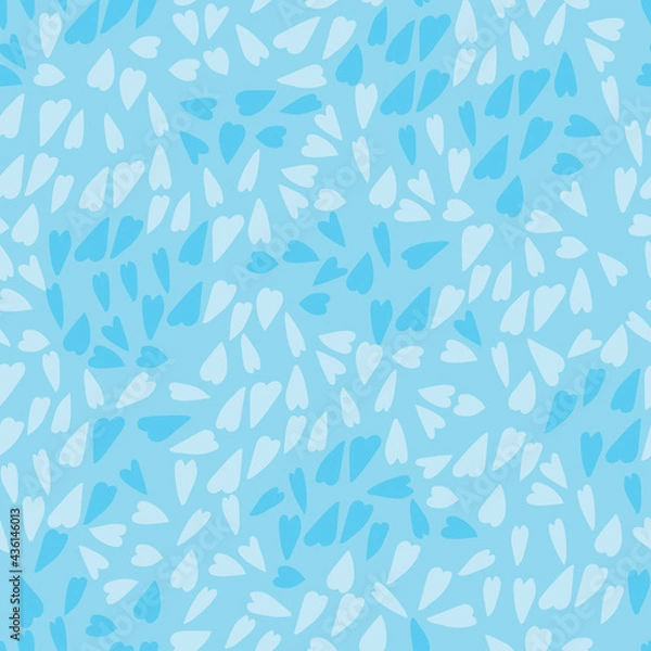 Obraz Heart vector seamless pattern design