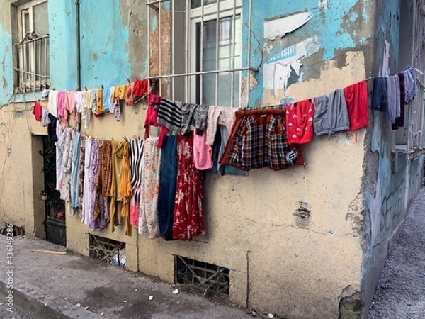 Obraz Poor district in istanbul