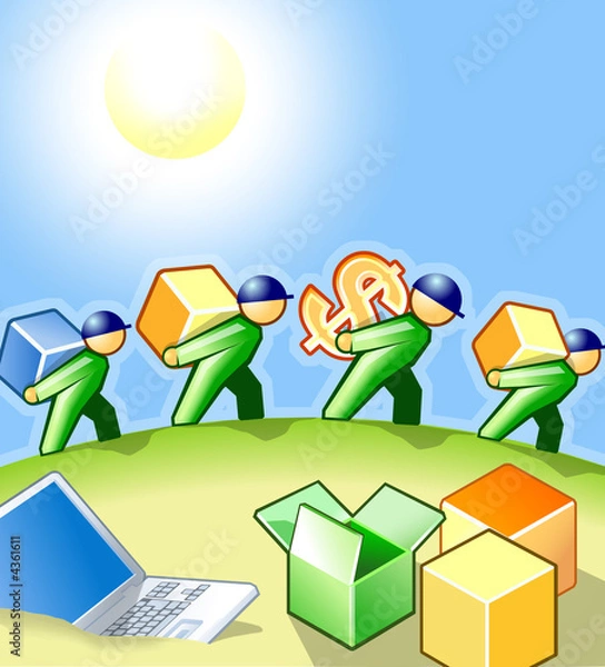 Obraz Desert loaders