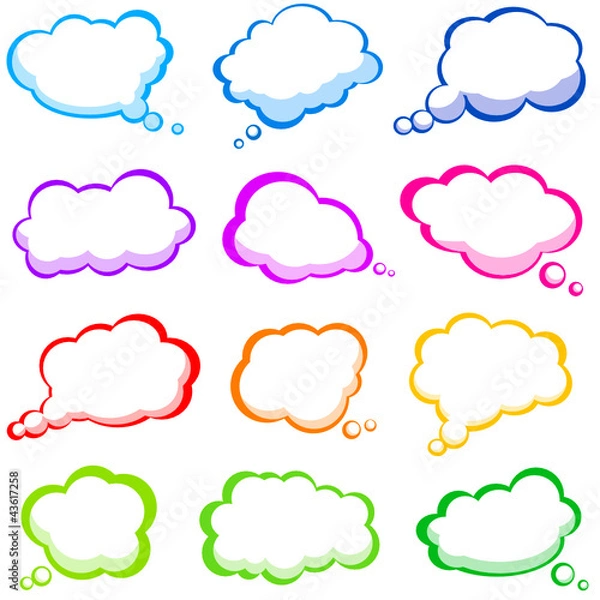 Fototapeta Speech Bubbles