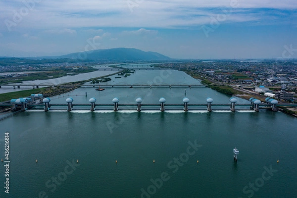Obraz 長良川河口堰1