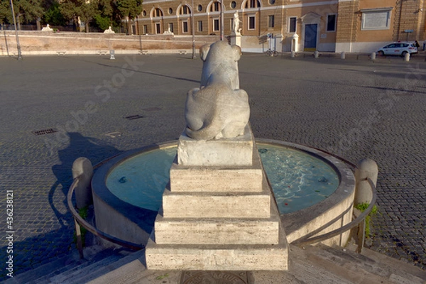 Obraz Piazza del Popolo Leon