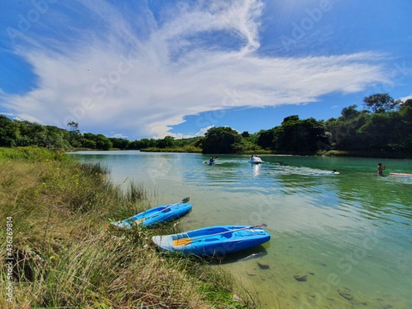 Obraz kayak at Chapada Diamantina - Brazil