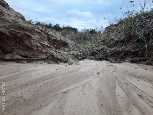 Obraz road in the desert