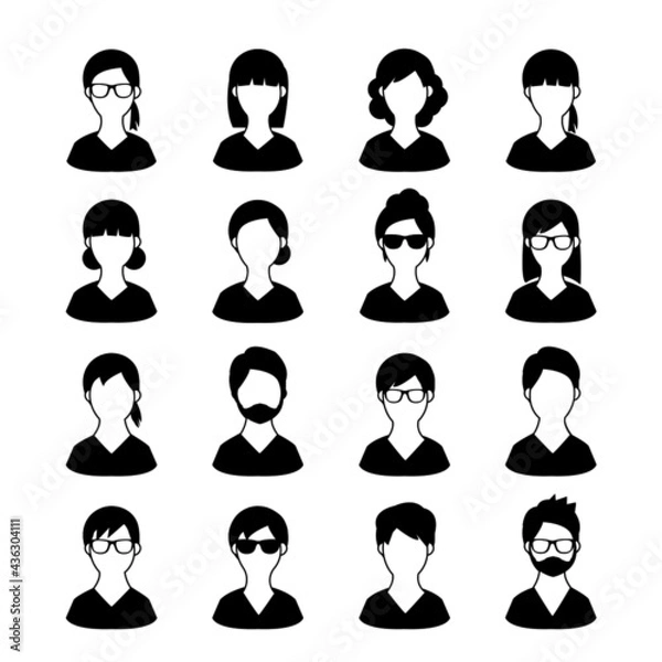 Fototapeta 人物　アイコンセット