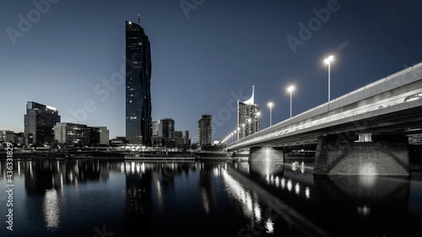 Obraz Vienna Donaucity Skyline