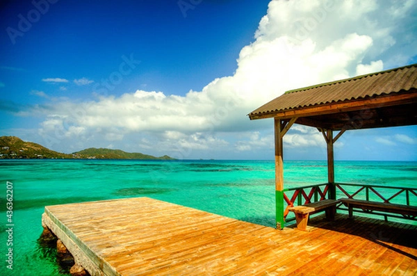 Obraz Crab cay, Old Providence, colombia