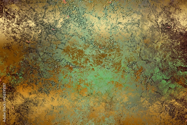 Obraz Abstract  decorative paper texture  background  for  artwork  - Illustration