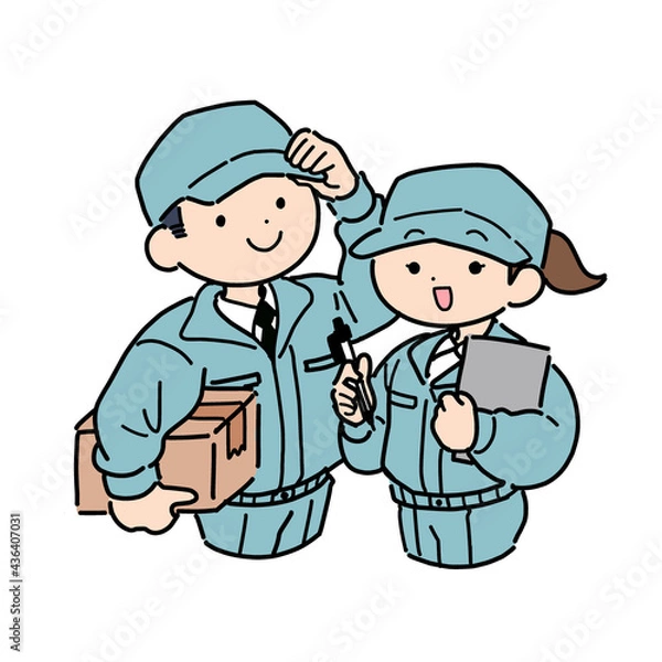 Fototapeta 求人 スタッフ募集 配送 工場