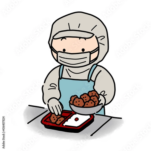 Fototapeta 求人 スタッフ募集 弁当 工場