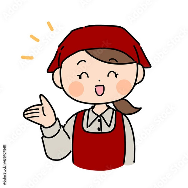 Fototapeta 求人 スタッフ募集 スーパー 惣菜 10代 20代 女性