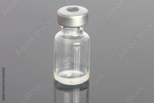 Obraz Closeup of vaccine vial 