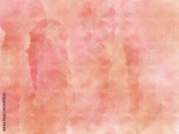 Fototapeta 秋の紅葉をイメージした壁紙、赤とオレンジの夕焼けっぽい背景