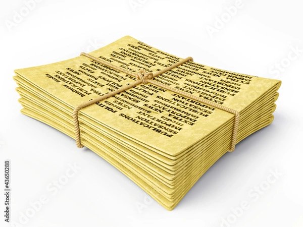 Fototapeta newspaper