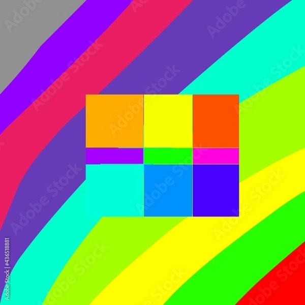 Fototapeta Abstract colorful background