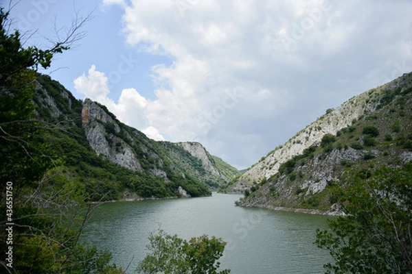 Obraz lake in the mountains