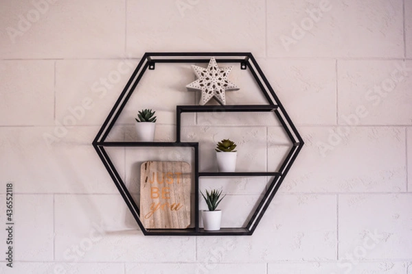 Obraz shelf on the wall