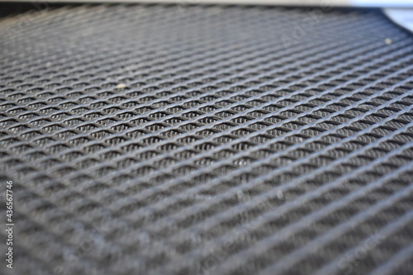Obraz metal grid background