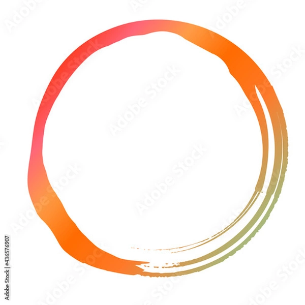 Fototapeta 秋　渦巻　オレンジ　アイコン