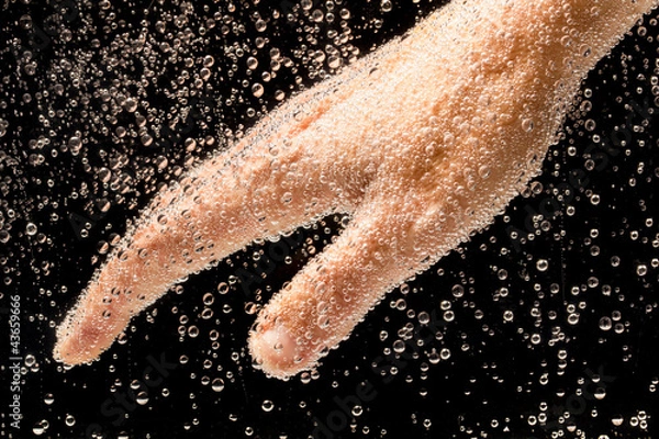 Obraz Hand taucht