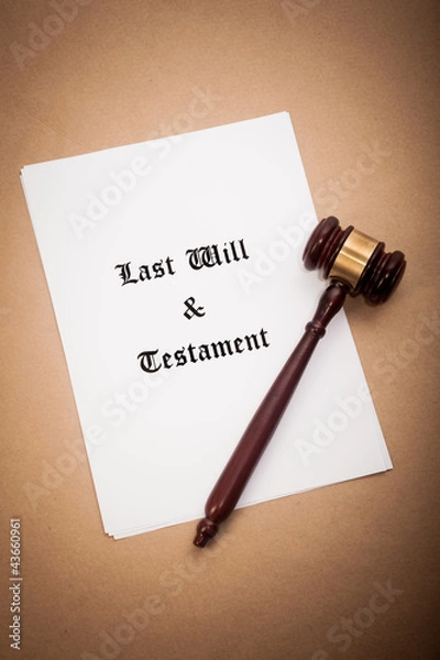 Obraz Last Will and Testament