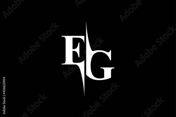 Obraz EG Logo Monogram
