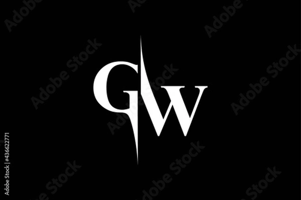 Obraz GW Logo Monogram