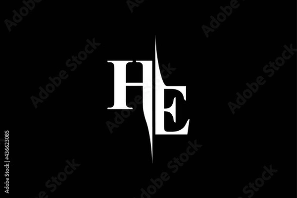 Obraz HE Logo Monogram