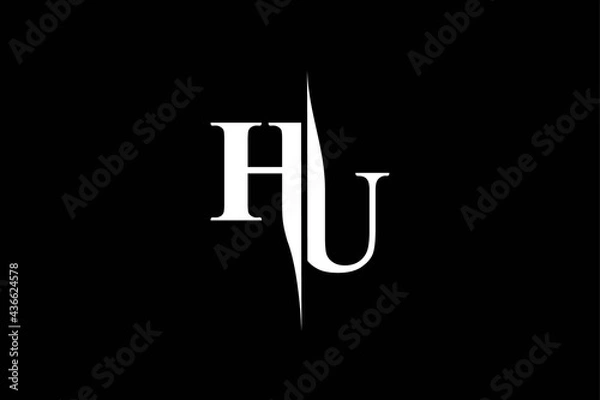 Obraz HU Logo Monogram