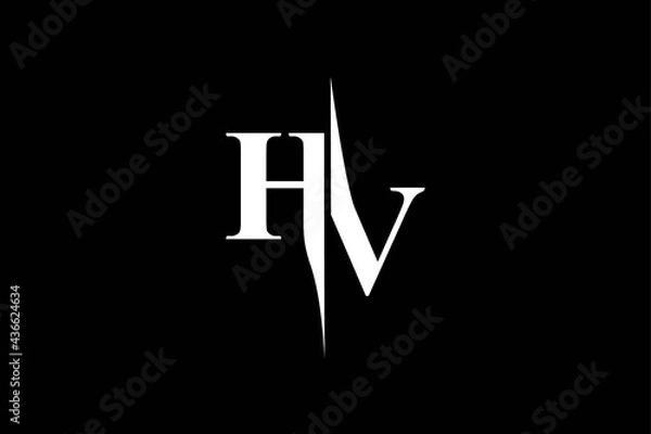 Obraz HV Logo Monogram