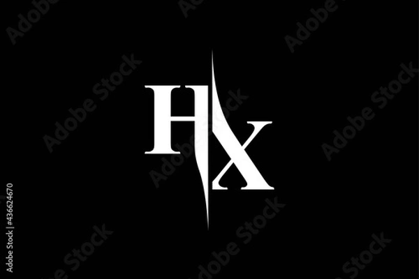 Fototapeta HX Logo Monogram
