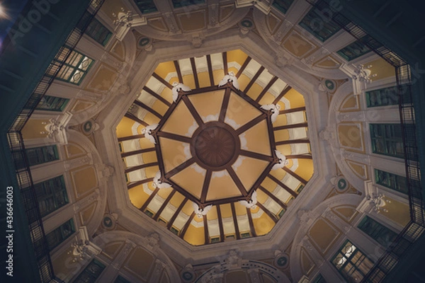 Fototapeta モダンな天井ドーム