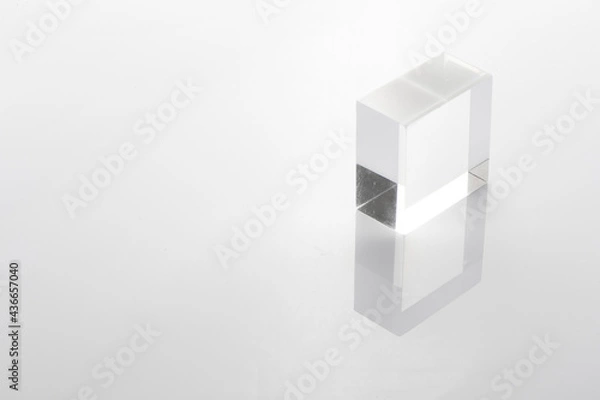 Fototapeta Plexiglas and shapes of different shapes