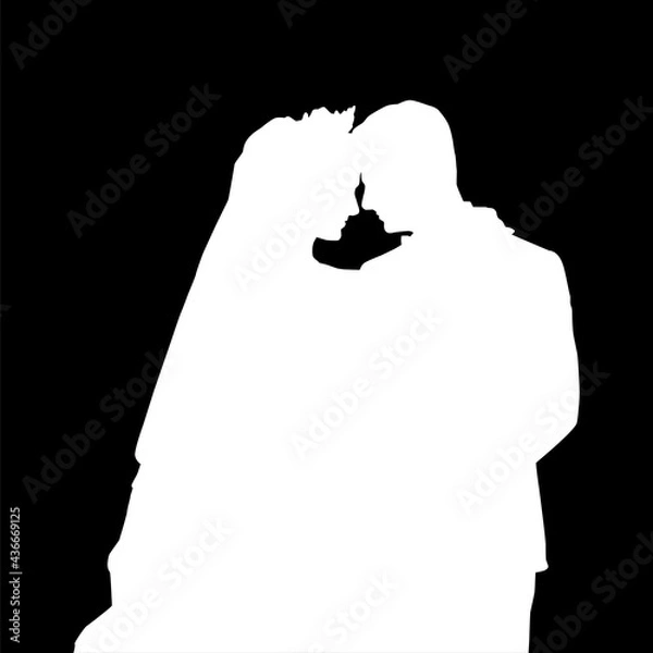 Obraz Bride and groom