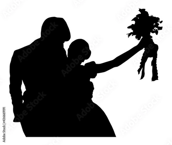 Obraz Bride and groom