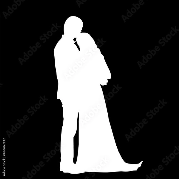 Obraz Bride and groom