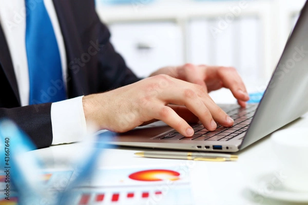 Obraz Modern technologies in business