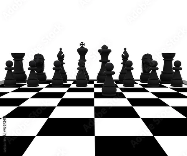 Obraz Chess - 3D